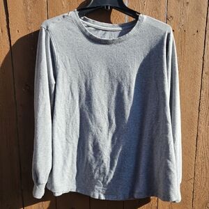 Gray Long Sleeve Shirt